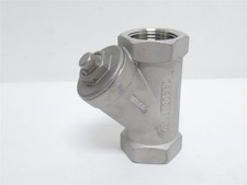 238775 New-No Box; Industry-Std 20XM20 Wye Strainer; SS; 1NPT
