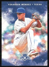 Yohander Mendez 2017 Panini Diamond Kings #152 RC Texas Rangers