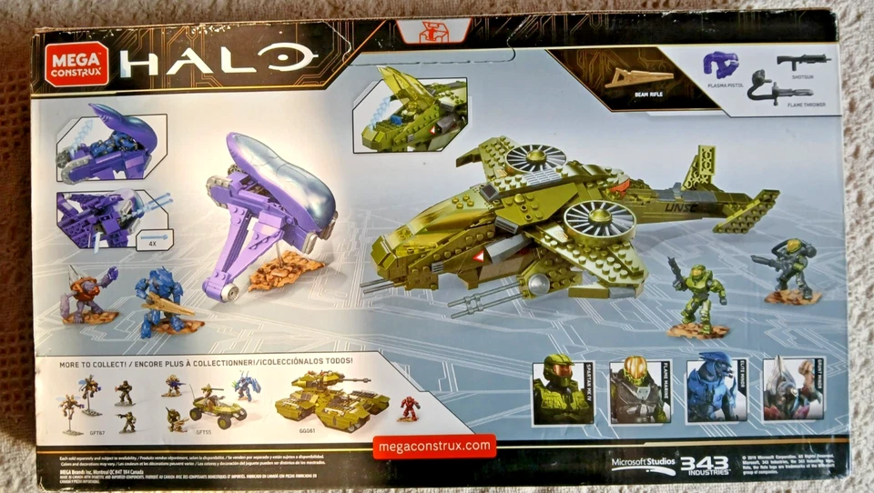 Halo Mega Construx - GGF83 - Aerial Ambush - NEW IN BOX! - Image 2 of 3