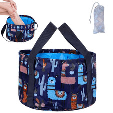 Collapsible Foot Soaking Tub Portable Foot Bath Basin Bucket with Handle