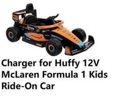 🔥power supply charger for Huffy 12V McLaren Formula 1 Kids Ride-On Car