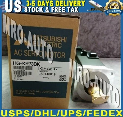 Mitsubishi HG-KR73BK Servo Motor 1PC New Fast Shipping HGKR73BK  US Free TAX
