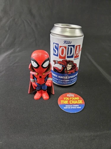 Funko Soda POP! Zombie Hunter Masked Spider-Man Chase w/soda stand! Target *READ