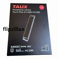 Lenovo Talix M.2 2280 S4000 1TB PCIe Gen4 x4 ...