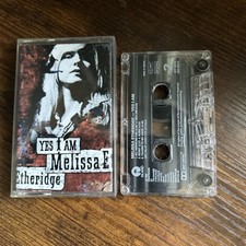 Melissa Etheridge, Yes I Am Cassette Tape 1993 tested excellent condition 