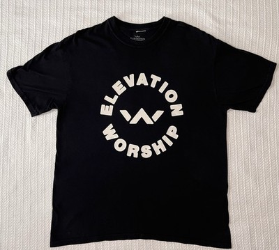 Elevation Worship Shirt Black XL 24  X 31  Elevation Nights 2023 Tour