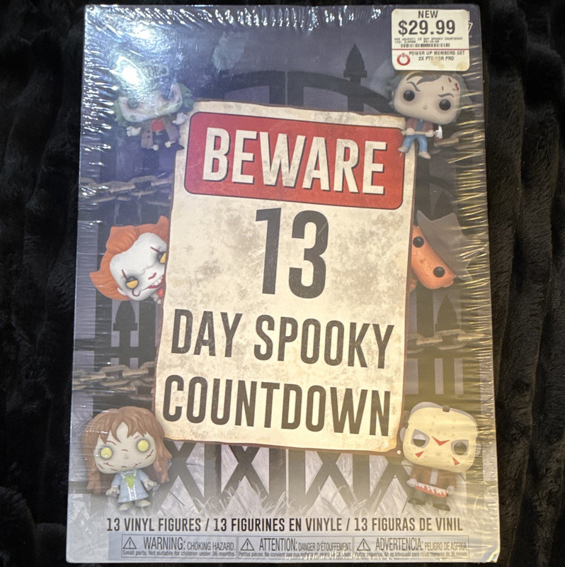 Funko Pop! 13-Day Spooky Countdown Halloween Horror Advent Calendar, 13 Vinyl