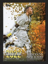 Manny Machado 2023 Topps Series 1 2022's Greatest Hits #22GH-15 Padres