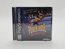 Sony Playstation 1 PS1 Power Move Pro Wrestling CIB Cleaned & Tested