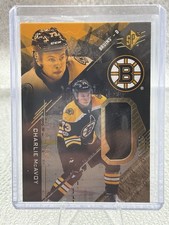 Charlie McAvoy SPx Rookie Jersey /299 Bruins RC Patch 2017-18