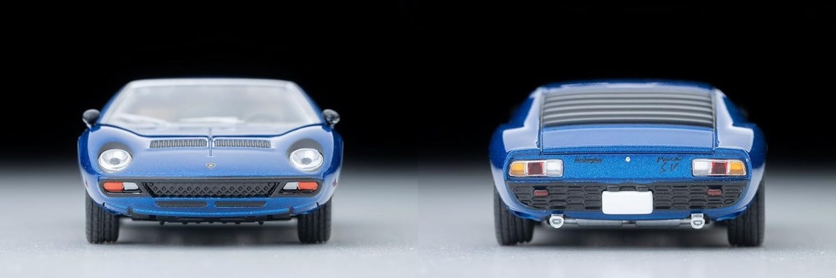 TOMYTEC TOMICA LIMITED VINTAGE 1/64 LV LAMBORGHINI MIURA SV BLUE