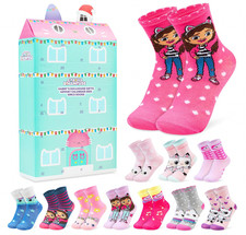 Image of Get Trend Gabby’s Dollhouse Socks Advent Calendar 2025 for Girls Size 9-13