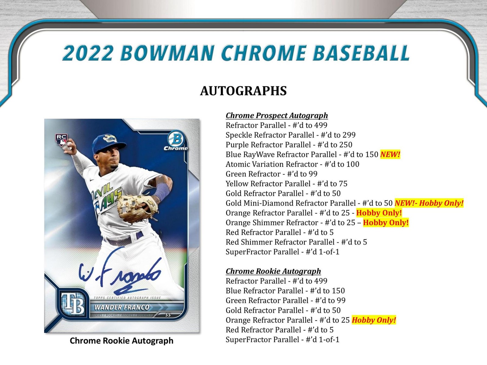 2022 BOWMAN CHROME BASEBALL HOBBY 12-BOX CASE view 8
