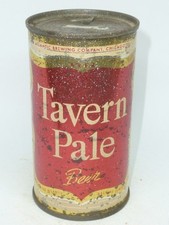 Empty Top Opened 12oz Tavern Pale Beer Flat Top - Atlantic Brewing Co. Chicago