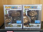 Funko Pop Vinyl - Animation #2215 Brook & #2216 Jinbe Bronze Statues - New - OP