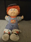 Vintage 1990’s  Cabbage Patch Kid Boy Doll Ruff N Tuff Brown Hair.