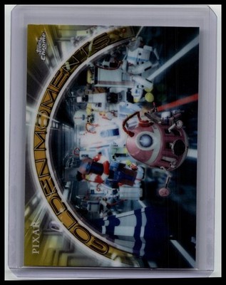 2025 Topps Pixar Gold #GM-15 Rogue Robots - WALL-E Golden Moments
