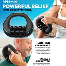 Electric Massage Roller Rechargeable 3-Speed Deep Tissue Percussion Massager