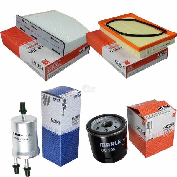 Mahle Kraftstofffilter KL 156/3 Innenraum LA 181 Luft LX 977D ÖLfilter OC 295-image