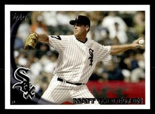 2010 Topps Update #US-308 Matt Thornton Card Chicago White Sox