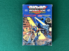Bionic Commando NES  Complete CIB Capcom w/ Manual Box Inserts Nice!