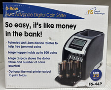 Royal Sovereign FS-44P 4-Row Dynamic Digital Coin Currency Counter