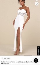 Lulus Reception Bridal Shower Prom Formal Wedding Dress