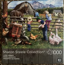 1000 Piece Sharon Steel Puzzle Little Helpers