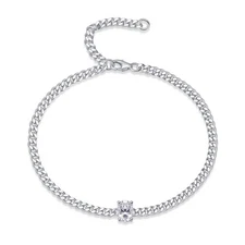Breakthrough - A fashionable jewelry bracelet set with Moissanite S925 sterling