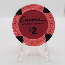 Encore Boston Harbor Hotel Casino Everett Massachusetts $2 Casino Chip