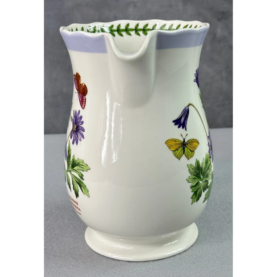 Jarra Portmeirion Jardín Botánico Terraza Anémona Nemorosa 2.75pt Nueva en Caja Foto 4 de 4