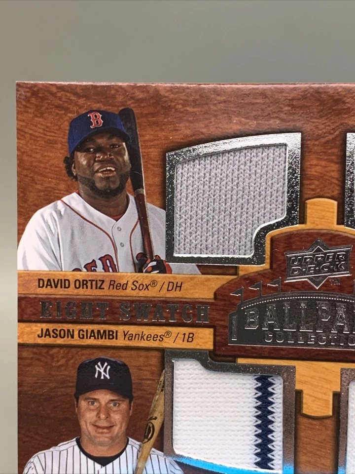 2008 Upper Deck Ballpark Collection Includes 3 500 HR Ortiz Thome Thomas 8 Patch - Image 4 of 4