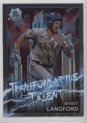 2023 Bowman Draft Transformative Talent Wyatt Langford #TT-18 1e3h