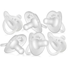 Evenflo Feeding Balance Stage 1 Cylindrical Silicone Pacifier - 0 Months 6ct