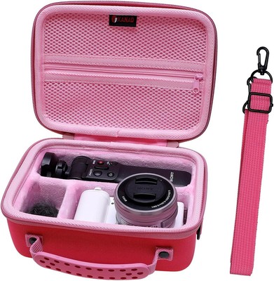 Hard Case for Sony Alpha ZV E10 ZV E10L ZV 1 ZV 1F Camera Vlogger Accessory Kit