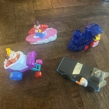 Back to the Future Happy Meal Toys Set of 4 Vintage 1991 McDonalds COMPLETE
