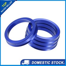 4Stk Zentrierringe für Autonaben,AD 70,1mm,ID 57,1mm,Radnaben-Distanzring,blau