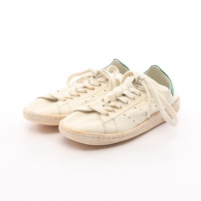BALENCIAGA Adidas STAN SMITH Sneaker Schuhe Leder weiß grün gebraucht #22,5cm #6