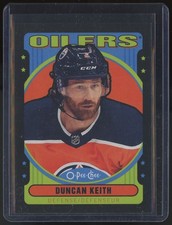 2021-22 O-Pee-Chee Retro Black Border Duncan Keith 071/100 #602