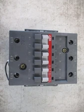 ABB Contactor AE75-30 24VDC Coil 75A (2) Aux Contacts Used