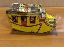 Vintage 1950  s Litho Tin Toy Stagecoach; US Metal Toy Mfg Co-PARTS ONLY