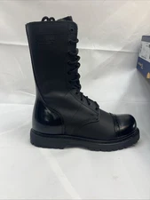 Bates Military Paratrooper 11” Side Zip Boot Black Men’s Size 7.5 E02184