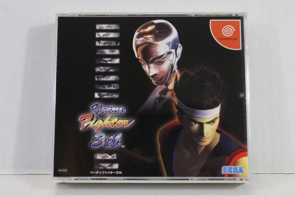 DC ドリームキャスト セガ『バーチャファイター3tb 』デカジャケット 中古即納』{DC} バーチャファイター3tb(Virtua Fighter 3 team battle