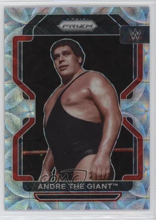 2022 Panini Prizm WWE Premium Box Set Prizm 180/199 Andre the Giant #200 t1s