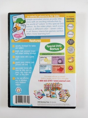 So Smart - Colors (DVD, 2006) For Babies 12-36 Months - Sealed | eBay