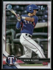 2018 Bowman Draft #BDC-140 Kenen Irizarry Chrome Refractors