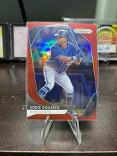 2020 Panini Prizm - Eddie Rosario #7 Red Prizm
