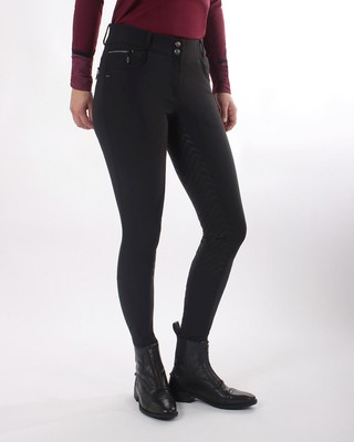 QHP Anti-Slip Full Seat Breeches Ninthe Brand New, Size 16/18, 36'' Waist, Bling!