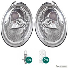 Scheinwerfer Depo H1 Set passt für VW New Beetle Cabriolet 1C1/1Y7 ab 98-05