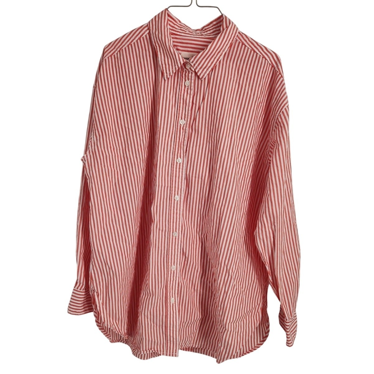 Universal Thread Long Sleeve Button Down Striped … - image 1